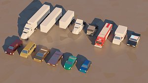 vehicles polys 3D