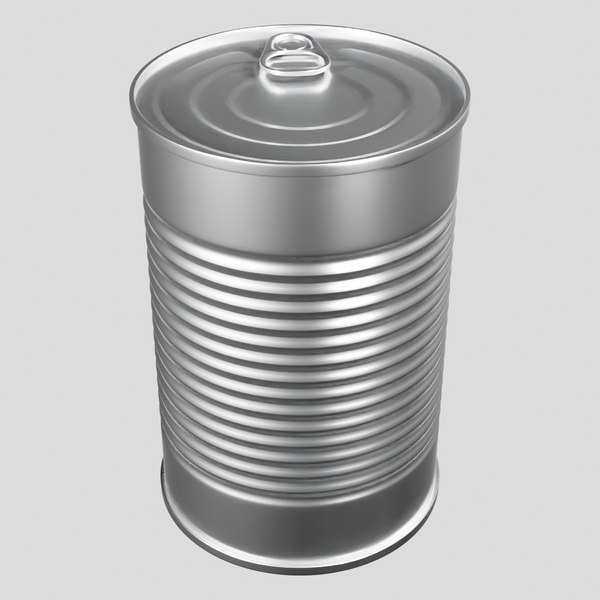 3D realistic tin model - TurboSquid 1616725