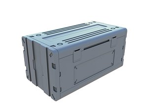 3D sci-fi box