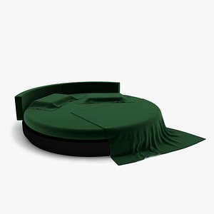 Green Round Sofa