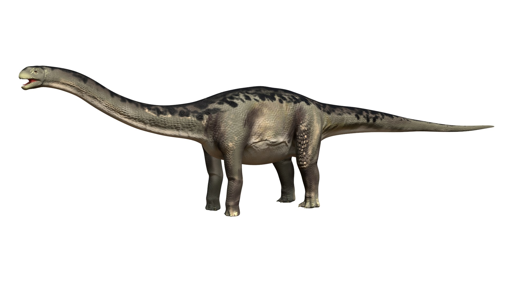 Hudiesaurus Dinosaur Jurassic Animal 3D - TurboSquid 2350551