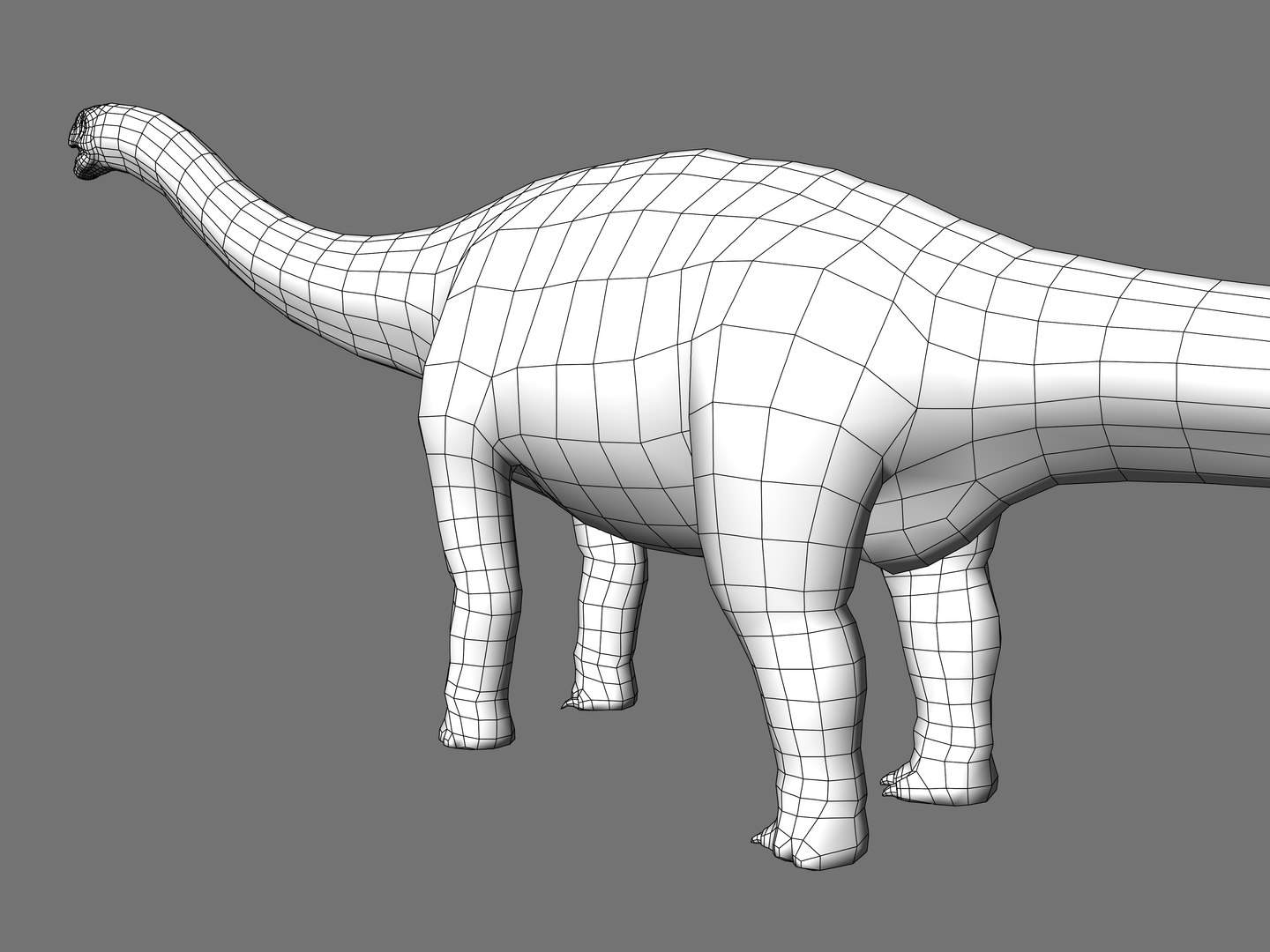 Hudiesaurus Dinosaur Jurassic Animal 3D - TurboSquid 2350551