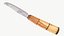 Couteau de cuisine fait main