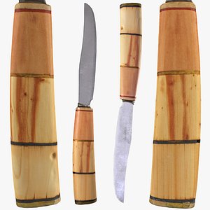 3D Handmade kitchen knife