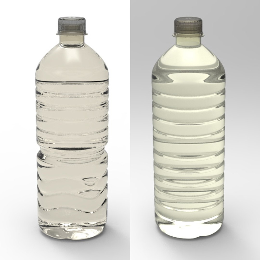 3d Model Water Bottle