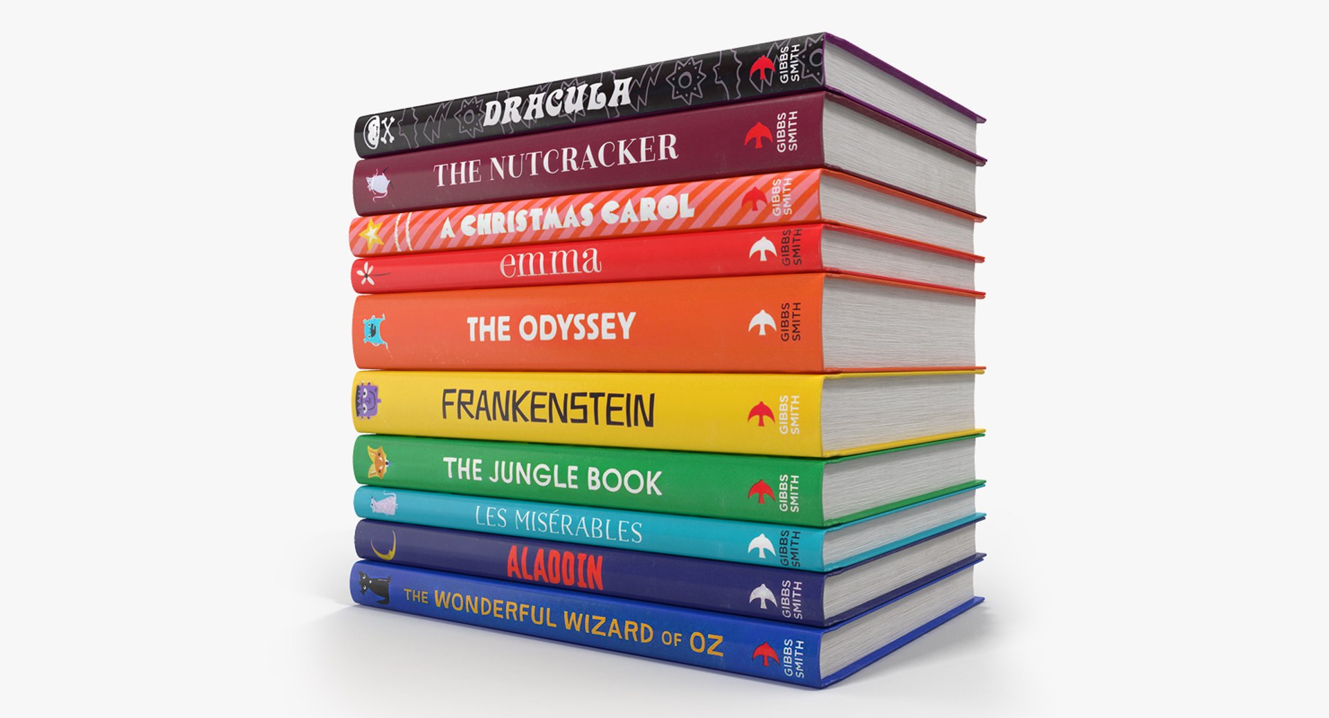 Childrens Books 3D model preview