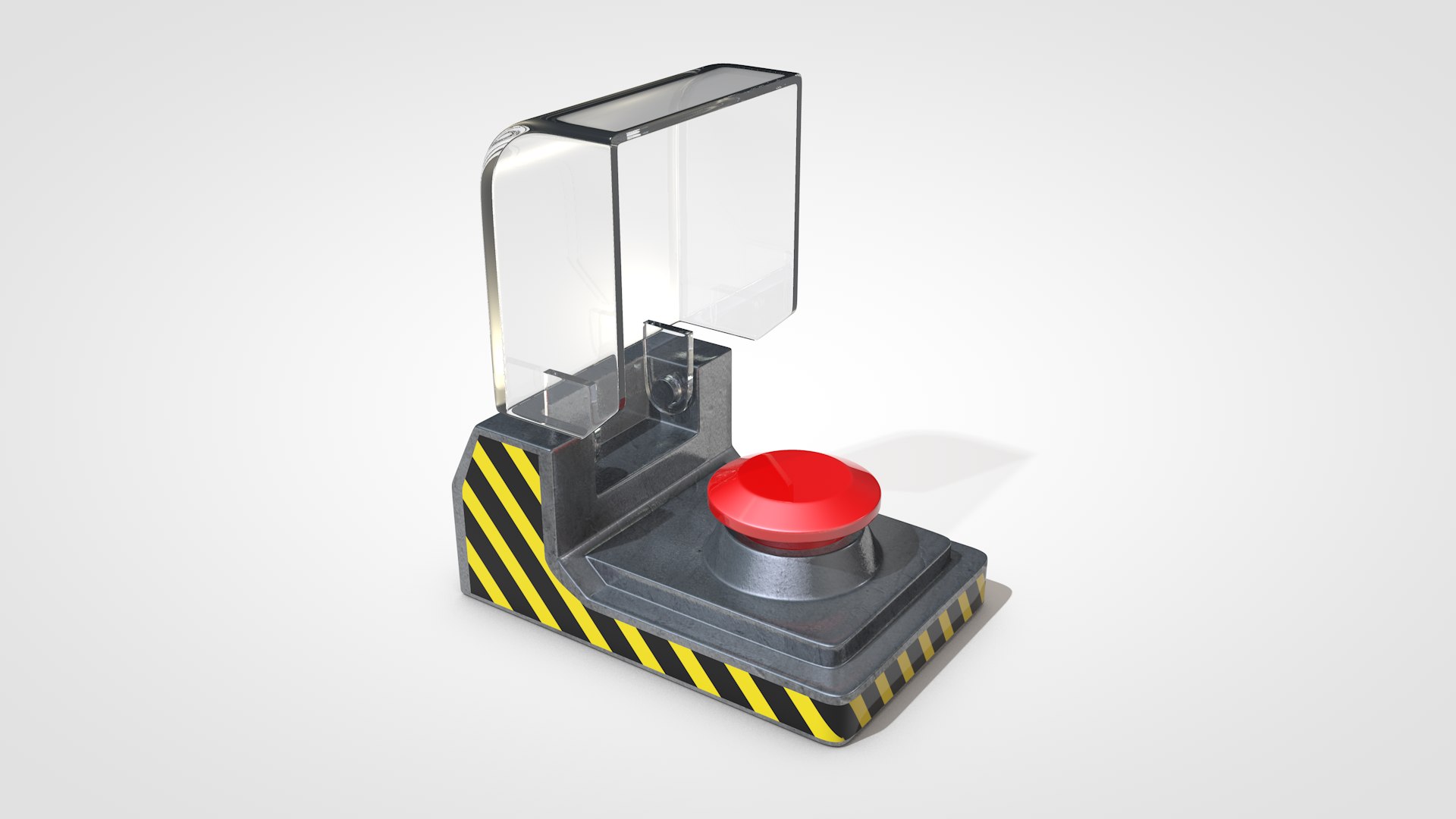 Panic Button 3D Model - TurboSquid 1265136