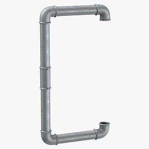Galvanized Steel Pipe Letter C