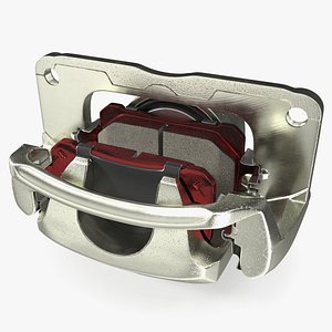 Brake Caliper Pads 3D model