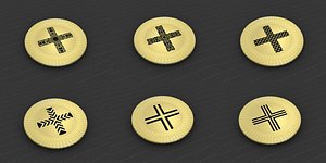 3D model medallions vol 35