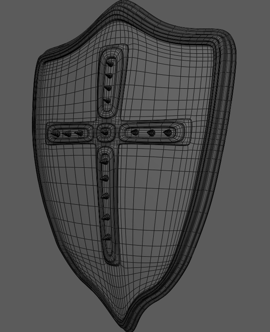 Shield medieval 3D - TurboSquid 1174287