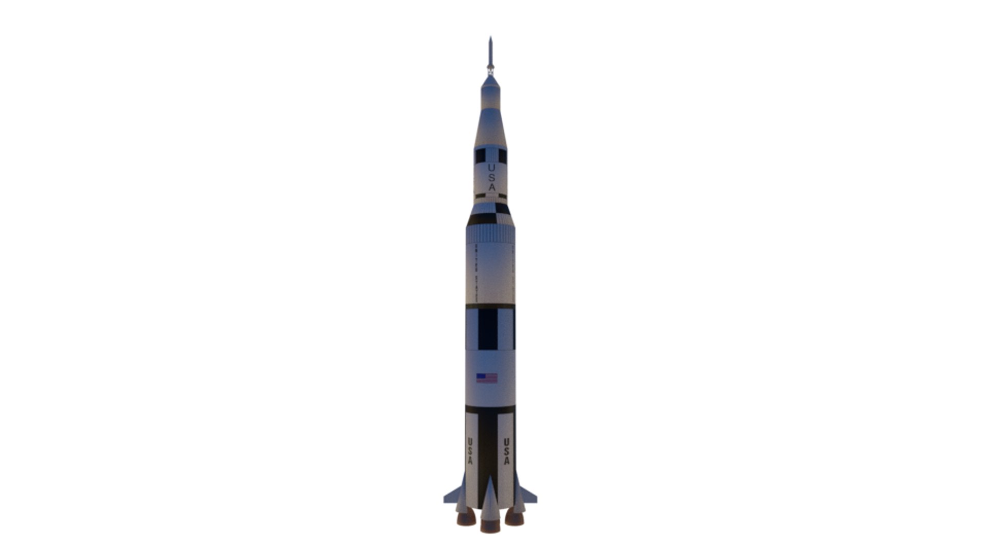 Free 3D Model Saturn V Rocket - TurboSquid 1651098