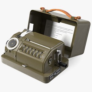 3D HELL H 54 Mechanical Cipher Machine
