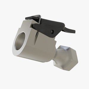 open flow air chuck 3d model