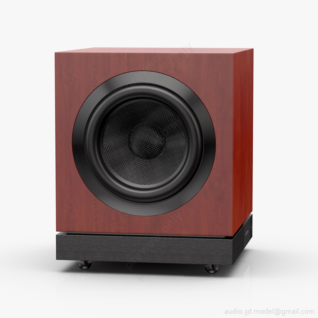 3d subwoofer bowers wilkins db3d model