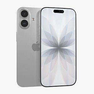 3D model Apple iPhone 17 White