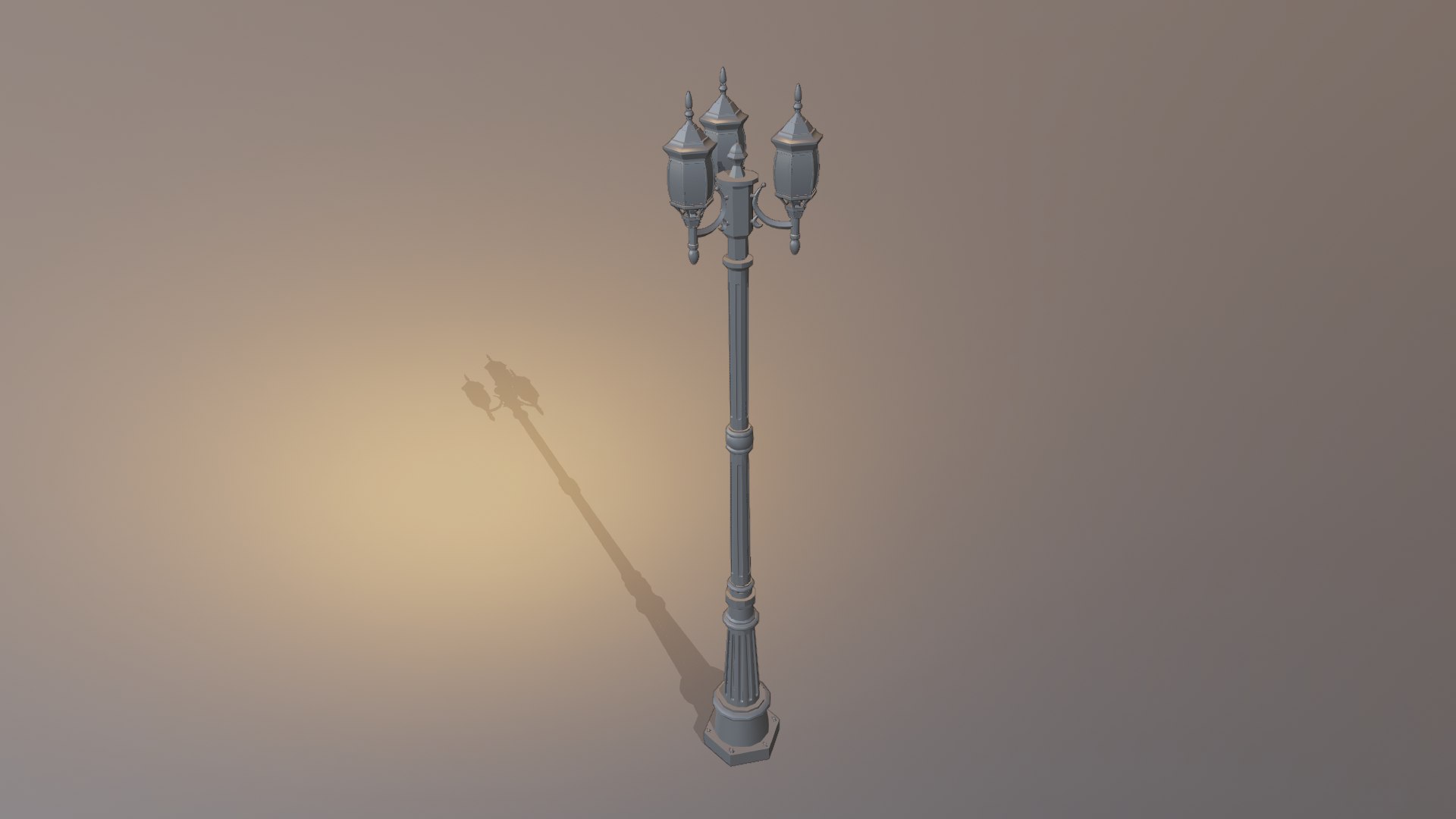 Light Post 3D model TurboSquid 2056400