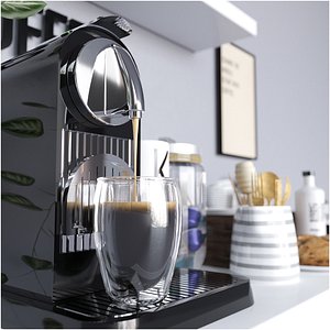 coffe bar 3D model