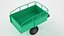 3D Heavy Duty Trailer Steel Dump Cart 03 model