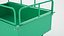 3D Heavy Duty Trailer Steel Dump Cart 03 model