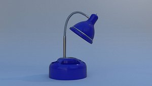 lamp rigged blender 3D model