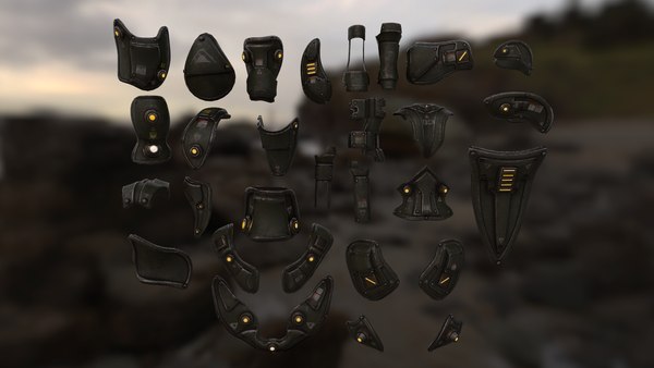 3D mech kitbash parts - - TurboSquid 1642150