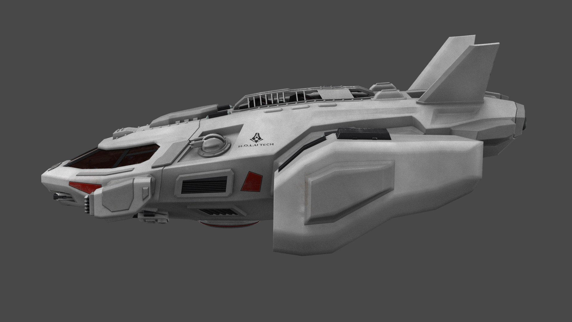 Sci fi dropship ships model - TurboSquid 1599462