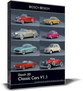 3D model classic car
