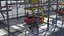 Automatic Toyota Body Line and Worker
