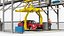 Automatic Toyota Body Line and Worker