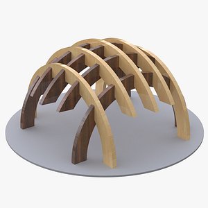Parametric Dome Contour 02 3D model