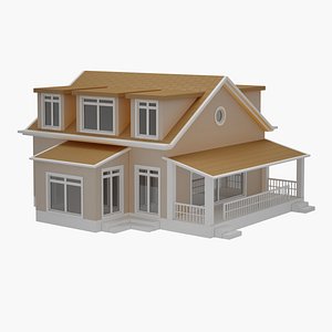 Cottage 21 3D model