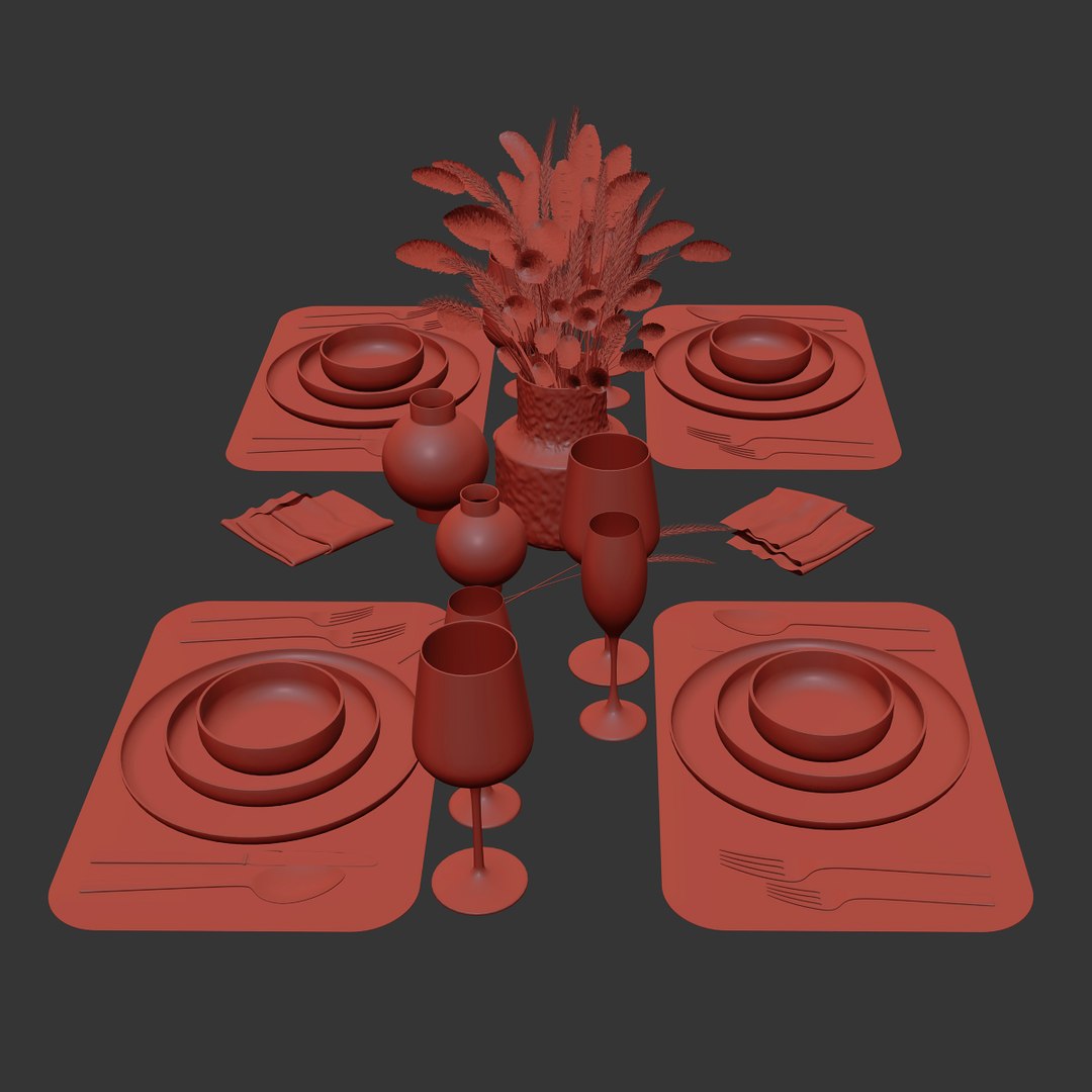 3D Setting 30 Decor - TurboSquid 1690995