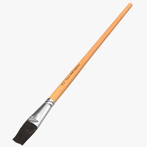 paint brush flat 5 3d max