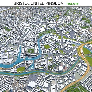 Bristol United Kingdom 3D