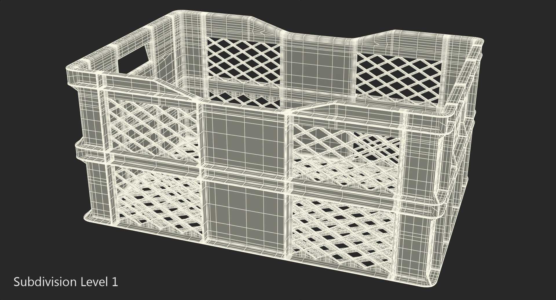 3D large plastic crate model https://p.turbosquid.com/ts-thumb/MB/Wk9zdI/WCj5Qa55/largeplasticcrate3dsmodel013/jpg/1554841130/1920x1080/fit_q87/d00bbedc805dc328ea3894e330b966b6ac057b24/largeplasticcrate3dsmodel013.jpg