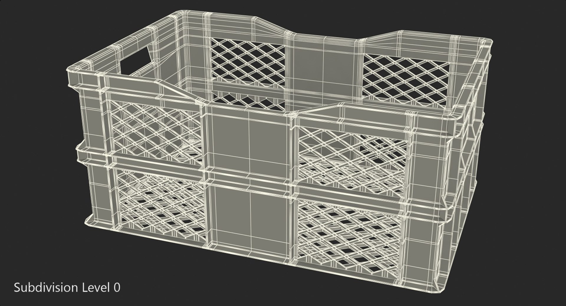 3D large plastic crate model https://p.turbosquid.com/ts-thumb/MB/Wk9zdI/ieT9iIJ5/largeplasticcrate3dsmodel012/jpg/1554841126/1920x1080/fit_q87/5a42acb209f8b61bd54185310bd903327b0cea0f/largeplasticcrate3dsmodel012.jpg
