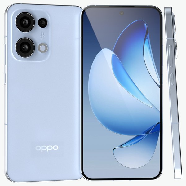 modelo 3d OPPO Reno 13 Azul - TurboSquid 2315425