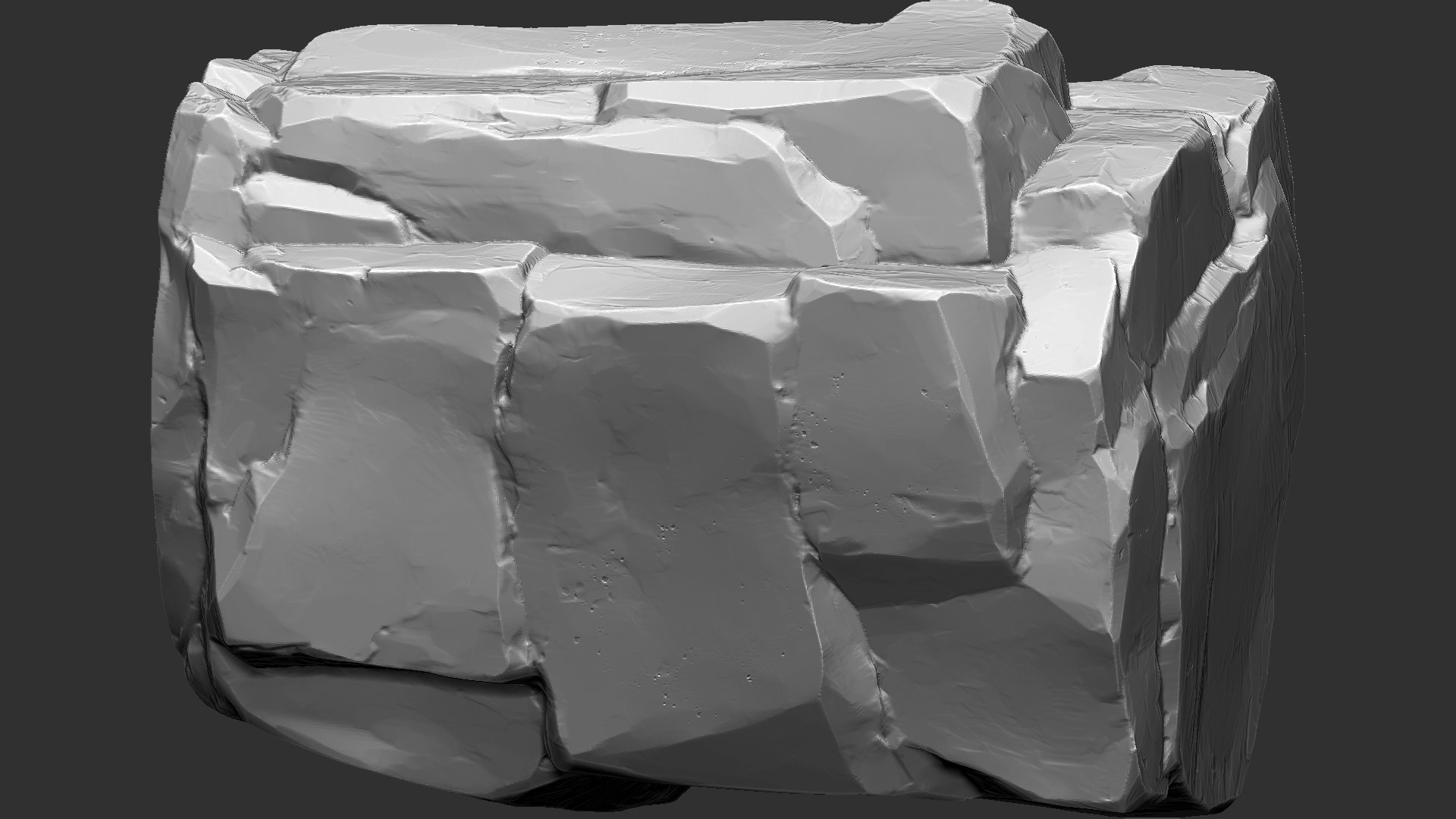 3D 3D Mountain rock Zbrush sculpt - TurboSquid 1894640