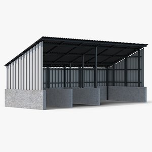 3D Farm Silage Clamp