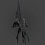 Modello 3D di Mass Effect Reaper Modello 3D a basso numero di poligoni pronto per il gioco