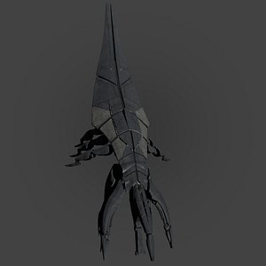 Mass Effect Reaper 3D model Game-ready Rigged Low-poly 3D model