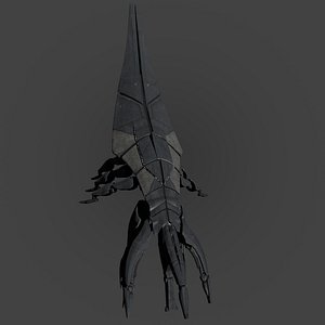 Mass Effect Reaper 3D model Game-ready Rigged Low-poly 3D model