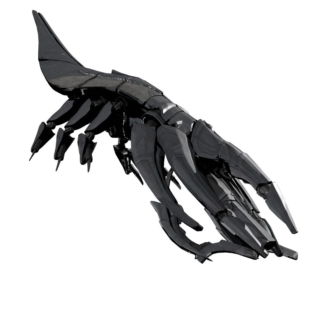 Mass Effect Reaper 3d Model Game Ready Rigged Low Poly 3d Model 3d Model Turbosquid 1953976 