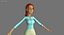Cartoon Business Woman 3b