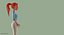 Cartoon Business Woman 3b