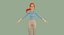 Cartoon Business Woman 3b