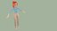 Cartoon Business Woman 3b