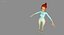 Cartoon Business Woman 3b
