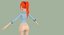 Cartoon Business Woman 3b